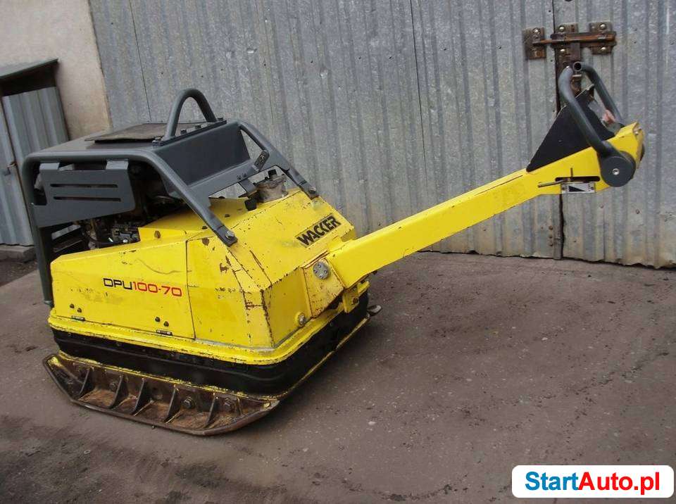 ZAGĘSZCZARKA Płyta WACKER DPU 100-70 710kg NR 371 WROCŁAW