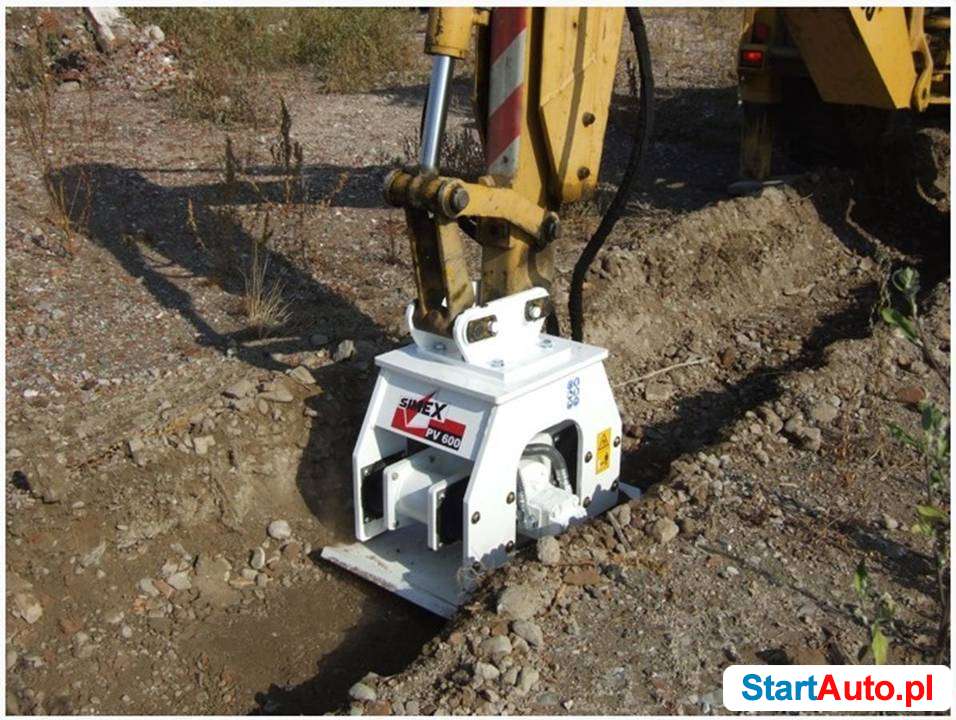 Zagęszczarka Simex PV600 dla koparek 6-12 ton