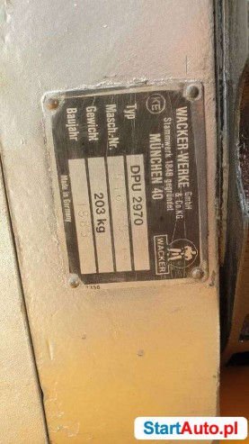 Zagęszczarka Wacker DPU 2970