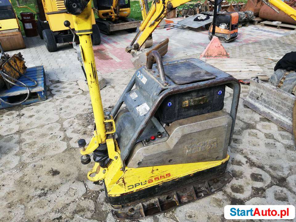 ZAGĘSZCZARKA WACKER DPU 6555 2010r, 500kg, bomag, ammann