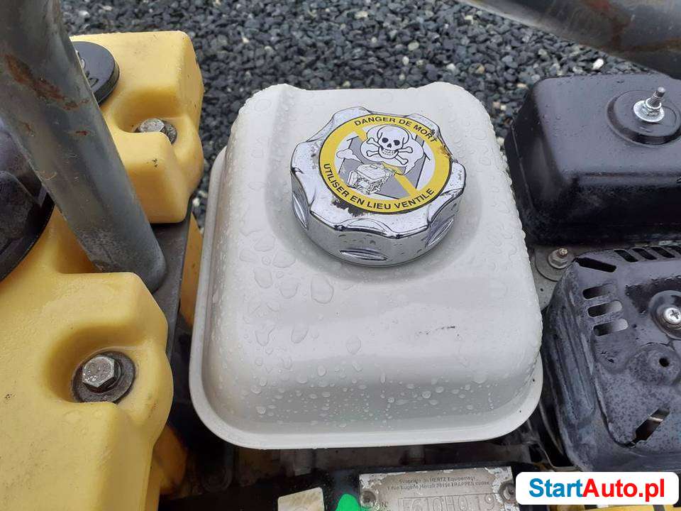 ZAGĘSZCZARKA WACKER WPU 15/40 NR. 131 PŁYTA, WEBER WROCŁAW