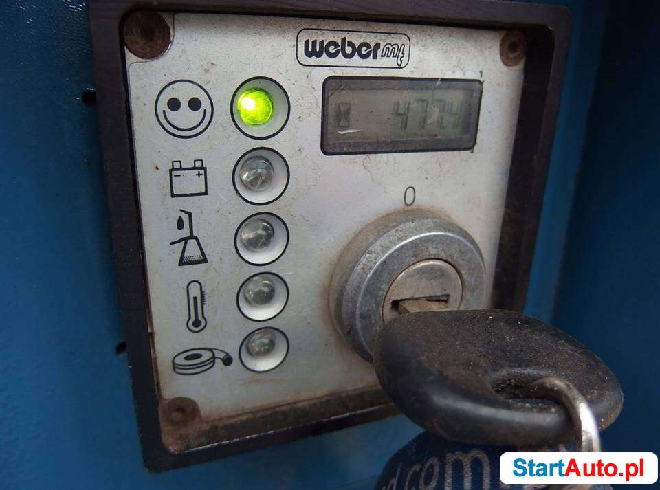 Zagęszczarka WEBER CR7 DIESEL UBIJAK 478 kg 2008r ubijak