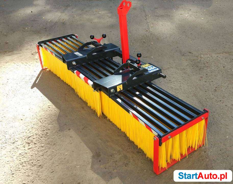 Zamiatarka szczotkowa ZL150 na widły wózka koparko ładowarki