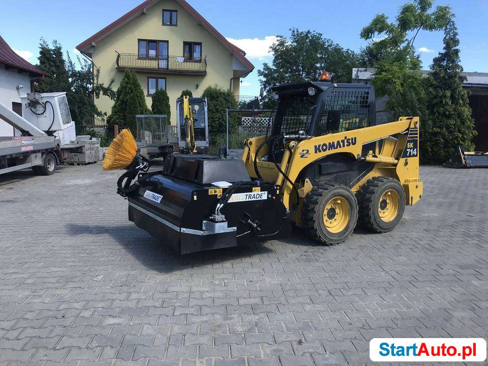 Zamiatarka z koszem, koszowa (bobcat,jcb,cat,volvo, inne )