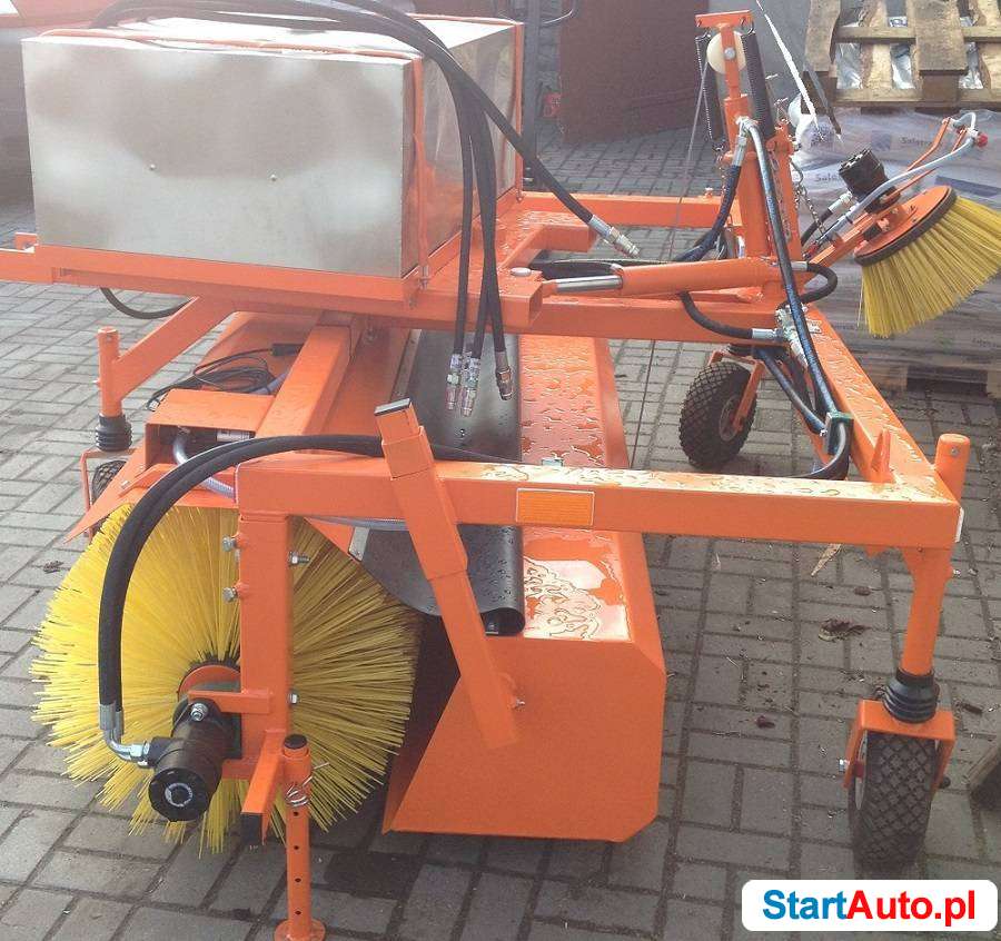 ZAMIATARKI – ZRASZANIE WODĄ – SZCZOTKA BOCZNA