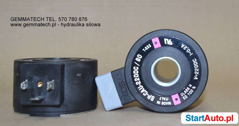 zawór Atos DHI 0631 ora cewki 12VDC , 24VDC * GEMMATECH