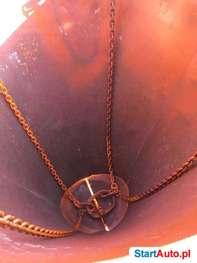 Zbiornik do betonu, pojemnik do zaprawy, dźwigowy gruby 500l