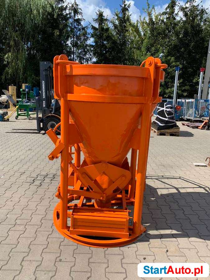 Zbiornik do betonu z podestem 500l bomba pojemnik kastra