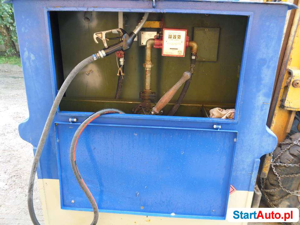 ZBIORNIK DO PALIWA 2000L DWUPŁASZCZOWY STALOWY