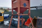 Zbiornik silos lej workownica kubeł BIG BAG z dozownikiem