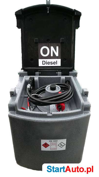 ZBIORNIK TRANSPORTOWY NA PALIWO 600L