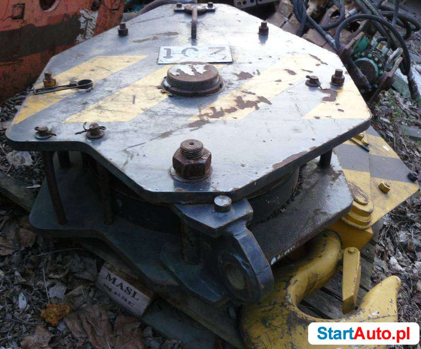 Zblocze linowe do dźwigu 25 ton 1 rolka + hak Zblocze hakowe