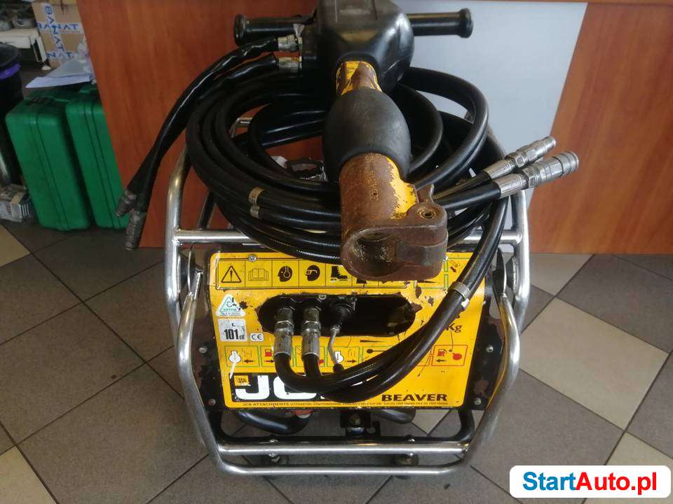 Zestaw hydrauliczny stacja młot JCB BEAVER, JCB HM25 F.VAT