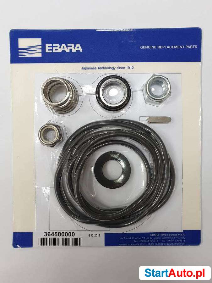 Zestaw naprawczy do pomp Ebara 3M/3S/3P/3D/3DS/3DP