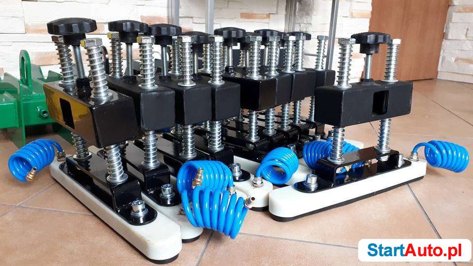 Zestaw przyssawek do blachy z wymienną pianką