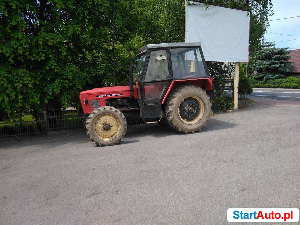 ZETOR 6745 zamiatarka