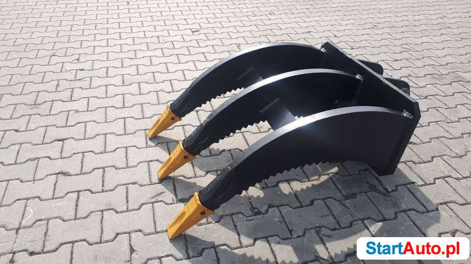 Zrywak 3 zęby do korzeni do koparko-ładowarki CAT VOLVO JCB