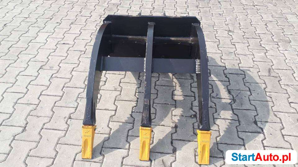 Zrywak 3 zęby do korzeni do koparko-ładowarki CAT VOLVO JCB