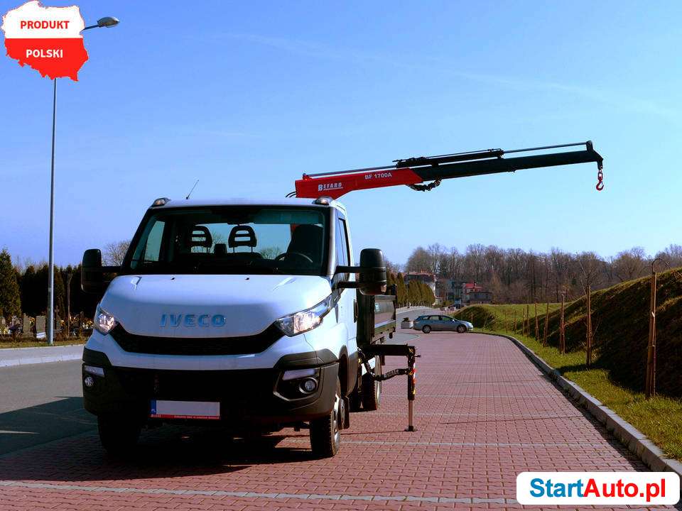 Żuraw jednoramienny BEFARD HDS na samochód dostawczy nawet 2
