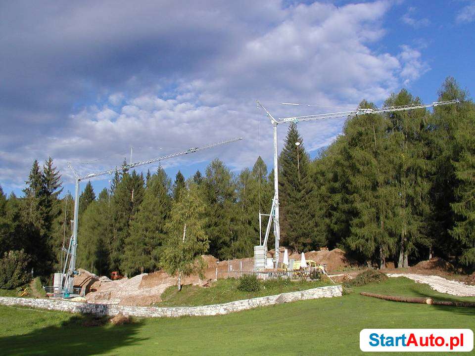 Żuraw nowy szybko-montujący, VICARIO OMV 370 / 38m