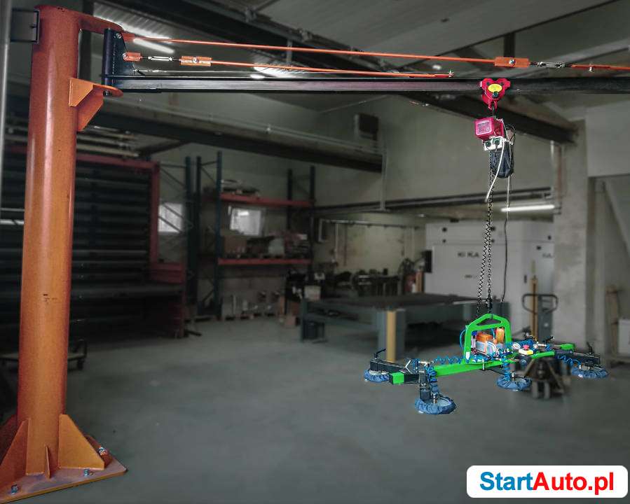 ŻURAW SŁUPOWY OBROTOWY 500 kg