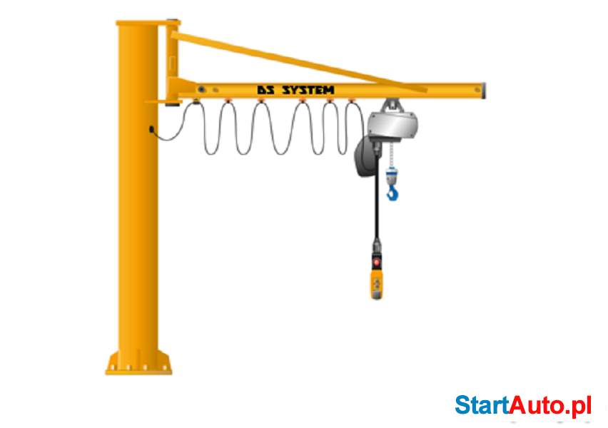 ŻURAW SŁUPOWY OBROTOWY