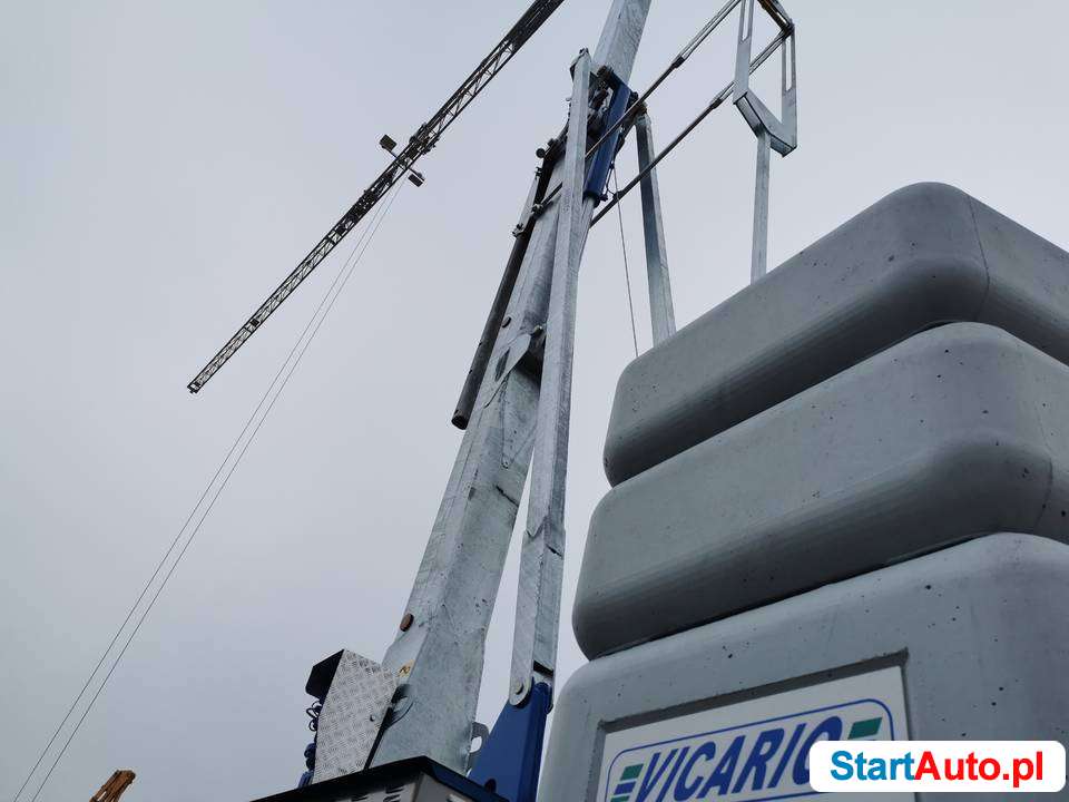 Żuraw, dźwig dekarski Vicario OMV22AR – Potain Igo 14M