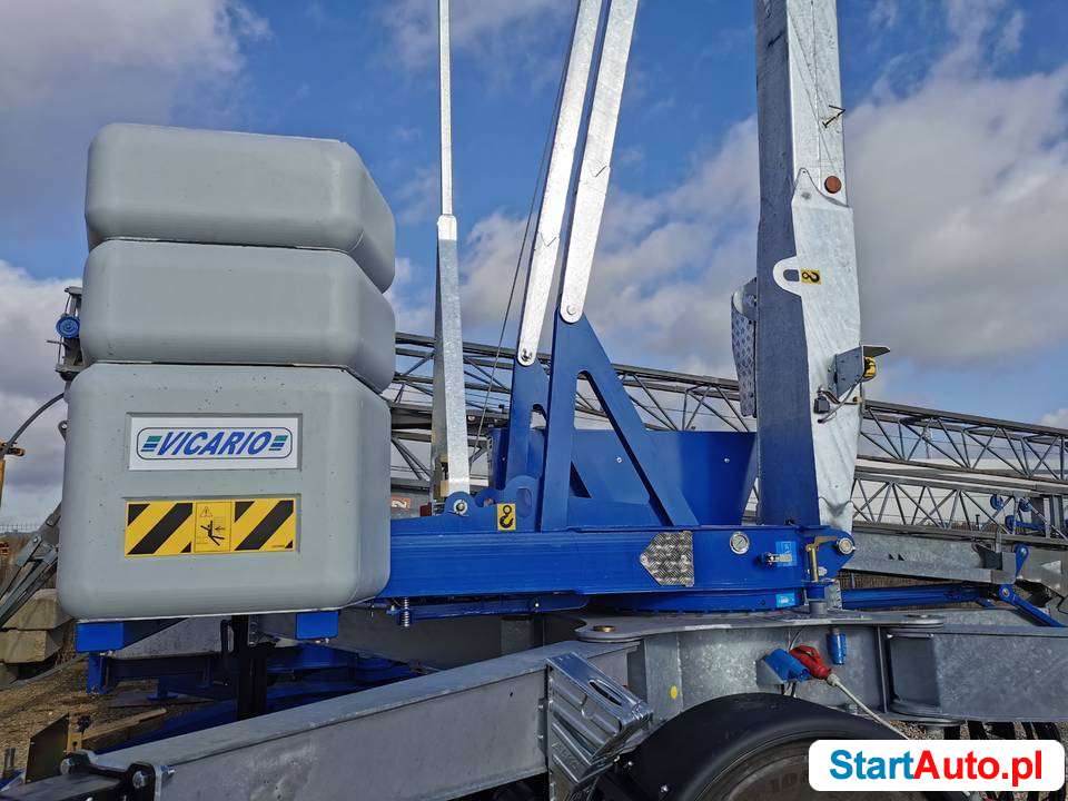 Żuraw, dźwig dekarski Vicario OMV22AR – Potain Igo 14M