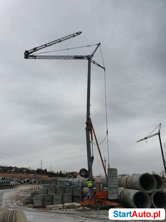 Żuraw szybkomotujący hydrauliczny Cattane CM62 udźwig 1200kg