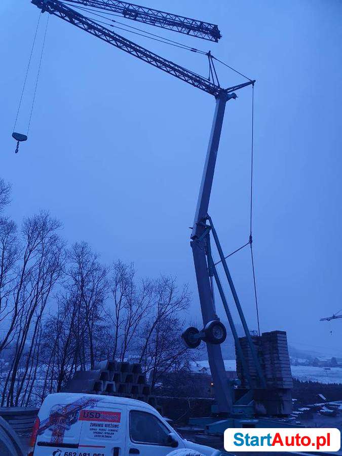 Żuraw szybkomotujący hydrauliczny Cattane CM75Adźwig 4000kg