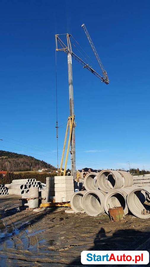 Żuraw szybkomotujący hydrauliczny FB GRU 22m udźwig 1200kg