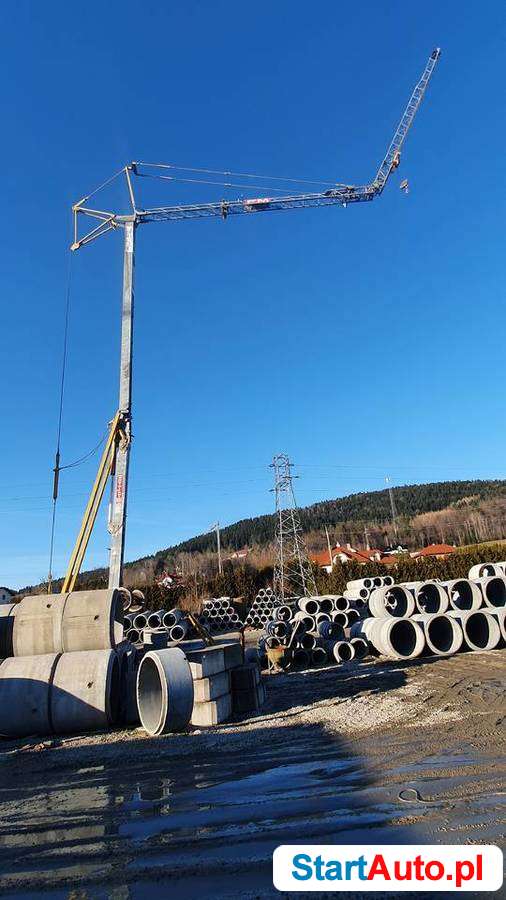 Żuraw szybkomotujący hydrauliczny FB GRU 22m udźwig 1200kg