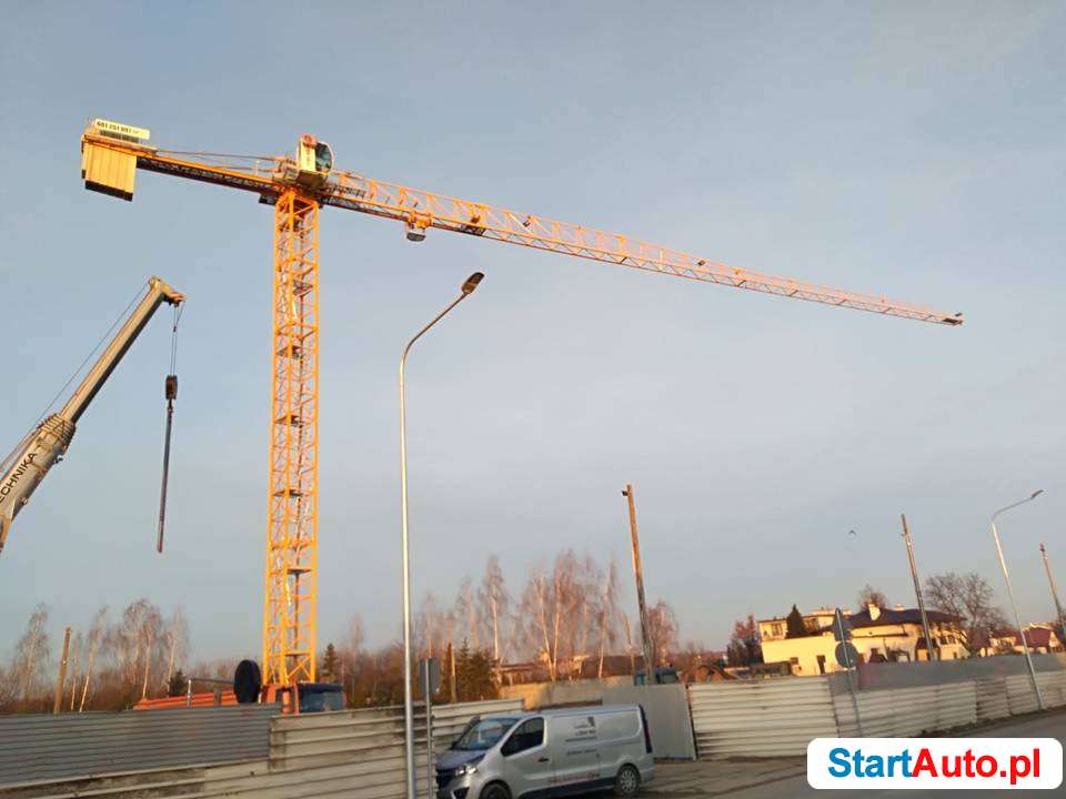 Żuraw Wieżowy Górno obrotowy FM GRU 1260 ftc