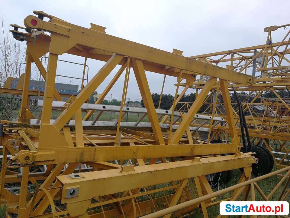 Żuraw wieżowy górno obrotowy Potain MC 85A, Gwarancja