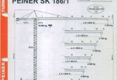 Żuraw Wieżowy Piener Sk 186/1 z 1996r