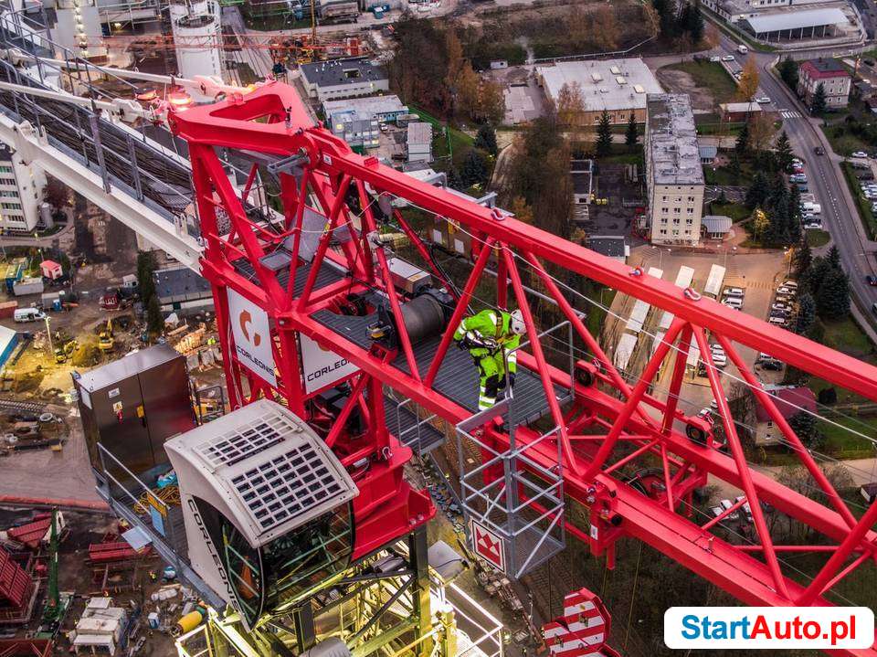 Żuraw Wieżowy Terex Comedil CTT141-8